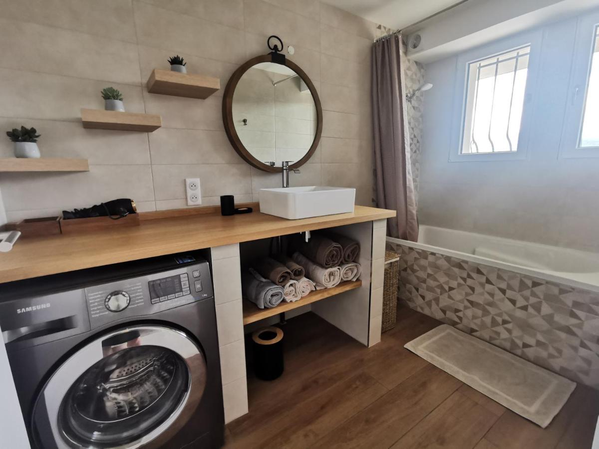 Sejour En Pleine Nature, Vue Imprenable, Jacuzzi Contes  Bagian luar foto